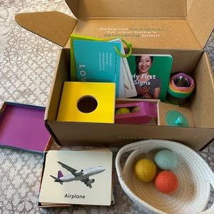 Gently used like new “The Inspector” play kit by Lovevery.